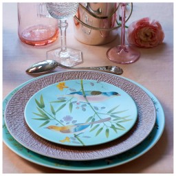 Raynaud, Minéral irisé Sky Blue, Coupe plate deep