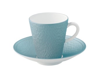 Raynaud, Minéral irisé Sky Blue, Coffee saucer