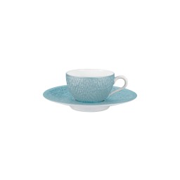 Raynaud, Minéral irisé Sky Blue, Moka saucer