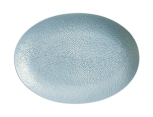 Raynaud, Minéral irisé Sky Blue, Oval platter