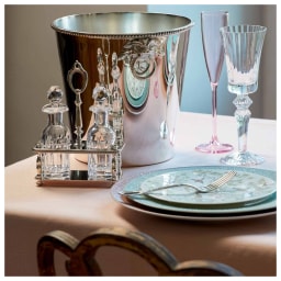 Raynaud, Minéral irisé Sky Blue, Oval platter