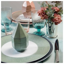 Raynaud, Minéral irisé Shell, Oval platter