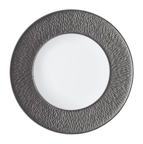 Raynaud, Minéral irisé Dark Grey, Dessert plate