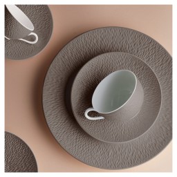 Raynaud, Minéral irisé Dark Grey, Moka saucer