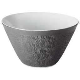 Raynaud, Minéral irisé Dark Grey, Conical salad bowl