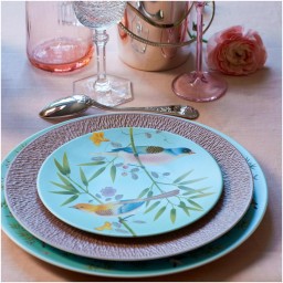 Raynaud, Minéral irisé Nacre, Dinner plate, large