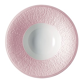 Raynaud, Minéral irisé Nacre, Deep plate with rim