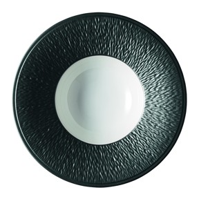 Raynaud, Minéral irisé Black, Deep plate with rim