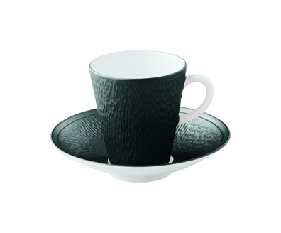 Raynaud, Minéral irisé Black, Coffee saucer
