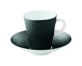 Raynaud, Minéral irisé Black, Coffee saucer