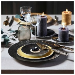 Raynaud, Minéral irisé Black, Oval platter