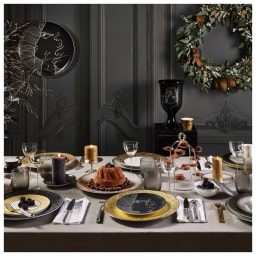 Raynaud, Minéral irisé Black, Oval platter