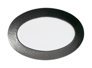 Raynaud, Minéral irisé Black, Oval platter