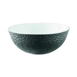 Raynaud, Minéral irisé Black, Calabash shaped salad bowl