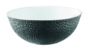 Raynaud, Minéral irisé Black, Calabash shaped salad bowl