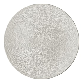 Raynaud, Minéral irisé Pearl Grey, Presentation plate