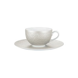 Raynaud, Minéral irisé Pearl Grey, Tea extra or chinese soup bowl saucer