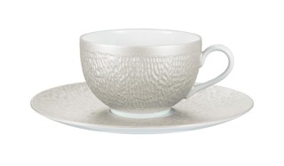 Raynaud, Minéral irisé Pearl Grey, Tea extra or chinese soup bowl saucer