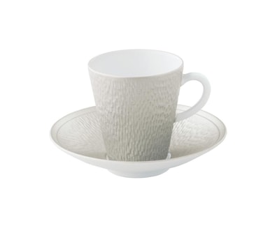 Raynaud, Minéral irisé Pearl Grey, Coffee saucer