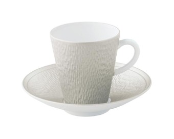 Raynaud, Minéral irisé Pearl Grey, Coffee saucer