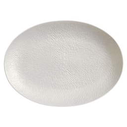 Raynaud, Minéral irisé Pearl Grey, Oval platter