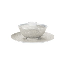 Raynaud, Minéral irisé Pearl Grey, Chinese bowl lid