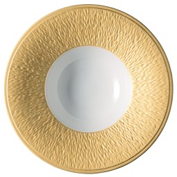 Raynaud, Minéral gold, Deep plate with rim