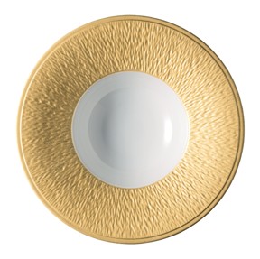 Raynaud, Minéral gold, Deep plate with rim