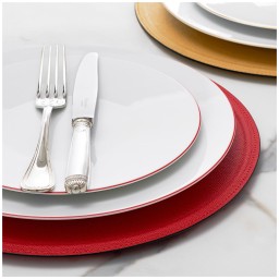 Raynaud, Monceau Red, Dessert plate, large