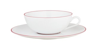 Raynaud, Monceau Red, Tea saucer extra