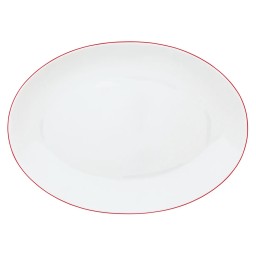 Raynaud, Monceau Red, Oval platter, medium
