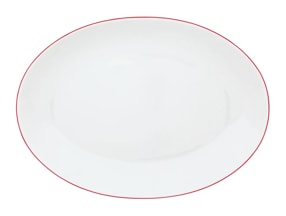 Raynaud, Monceau Red, Oval platter, medium