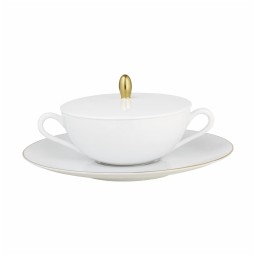 Raynaud, Monceau Gold, Cream soup saucer