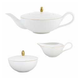 Raynaud, Monceau Gold, Tea pot