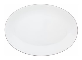Raynaud, Monceau Platinum, Oval platter, large