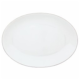 Raynaud, Monceau Platinum, Oval platter, medium