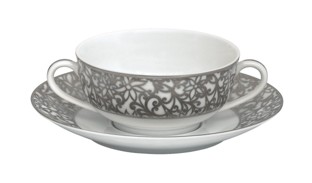 Raynaud, Salamanque Platinum, Breakfast or cream soup saucer