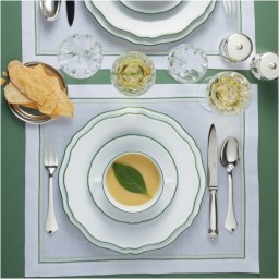 Raynaud, Touraine double filet vert, Presentation plate