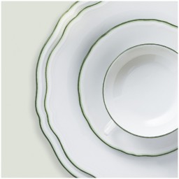 Raynaud, Touraine double filet vert, Dinner plate