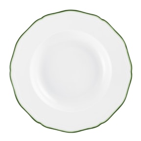 Raynaud, Touraine double filet vert, Deep plate with rim