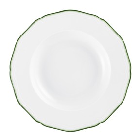 Raynaud, Touraine double filet vert, Deep plate with rim