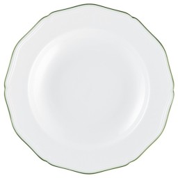 Raynaud, Touraine double filet vert, Deep round platter