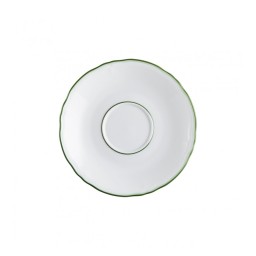 Raynaud, Touraine double filet vert, Breakfast or cream soup saucer