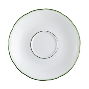 Raynaud, Touraine double filet vert, Breakfast or cream soup saucer