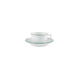 Raynaud, Touraine double filet vert, Tea saucer extra