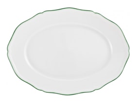 Raynaud, Touraine double filet vert, Oval platter, large