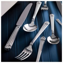 Christofle, Aria cutlery, silver plated, Dessert fork