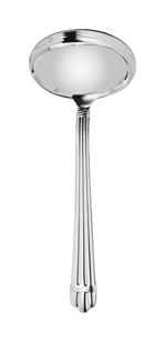 Christofle, Aria cutlery, silver plated, Gravy ladle