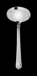 Christofle, Aria cutlery, sterling silver, Gravy ladle