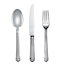 Christofle, Aria cutlery, sterling silver, Dinner spoon